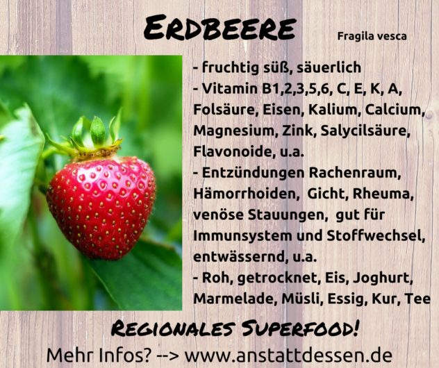 Regionales Superfood Erdbeere